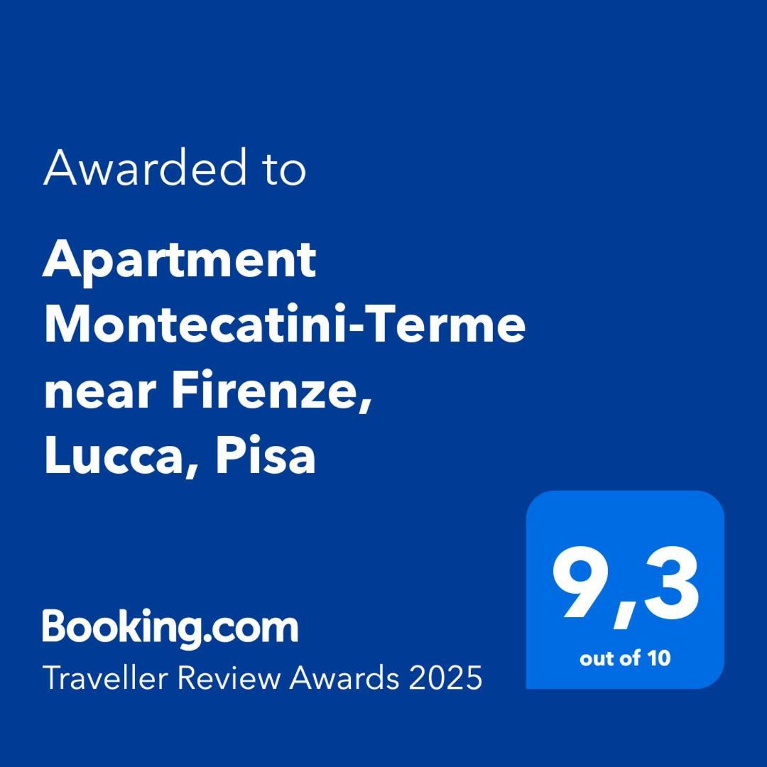 Apartment Montecatini-Terme Near Firenze, Lucca, Pisa Exterior foto
